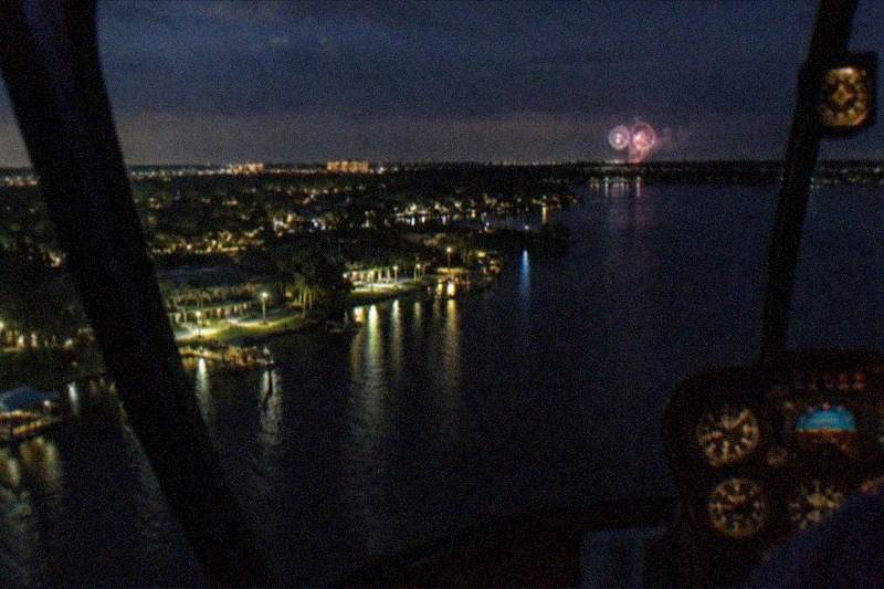 77-Mile Fireworks Flight, All Parks